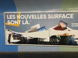 faute d'orthographe métro