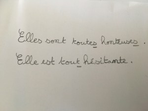 accord de tout orthographe