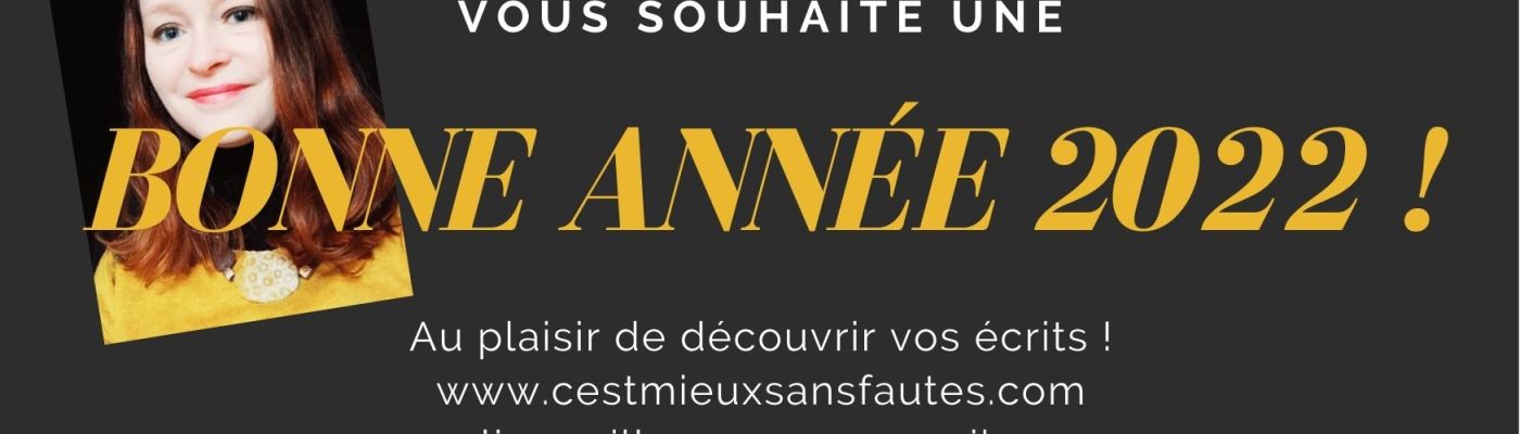 Bonne année 2022