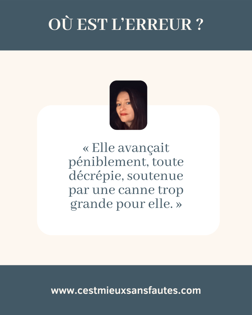 décrépie ou décrépite